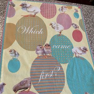 Mackenzie Childs “Which Came First” towel